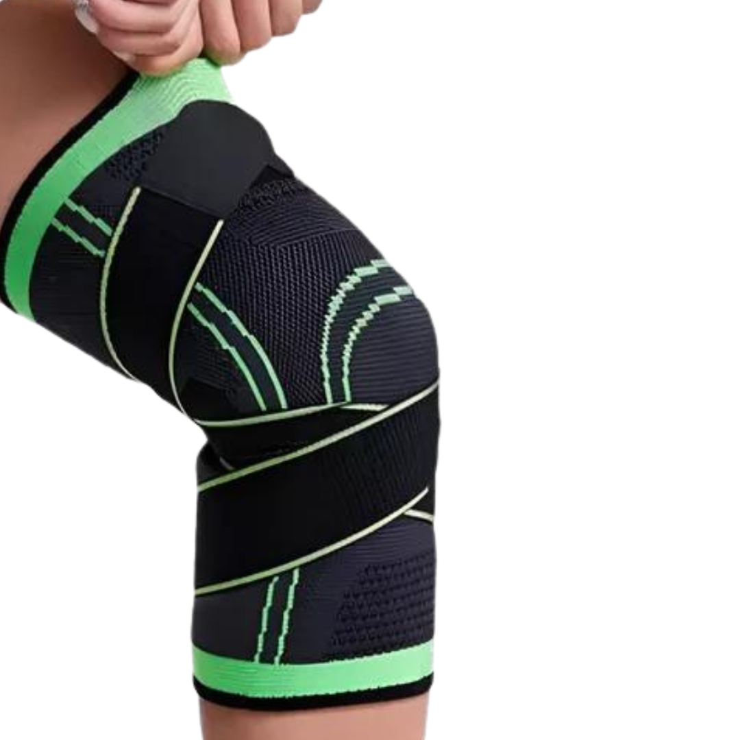 Miniatura 2 de RODILLERA AJUSTABLE VERDE + TOBILERA